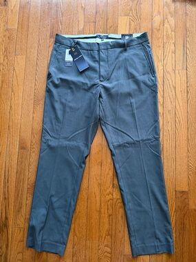 Nickel & Iron Men's Dress Pants - Slate Gray 36x30 flex fit